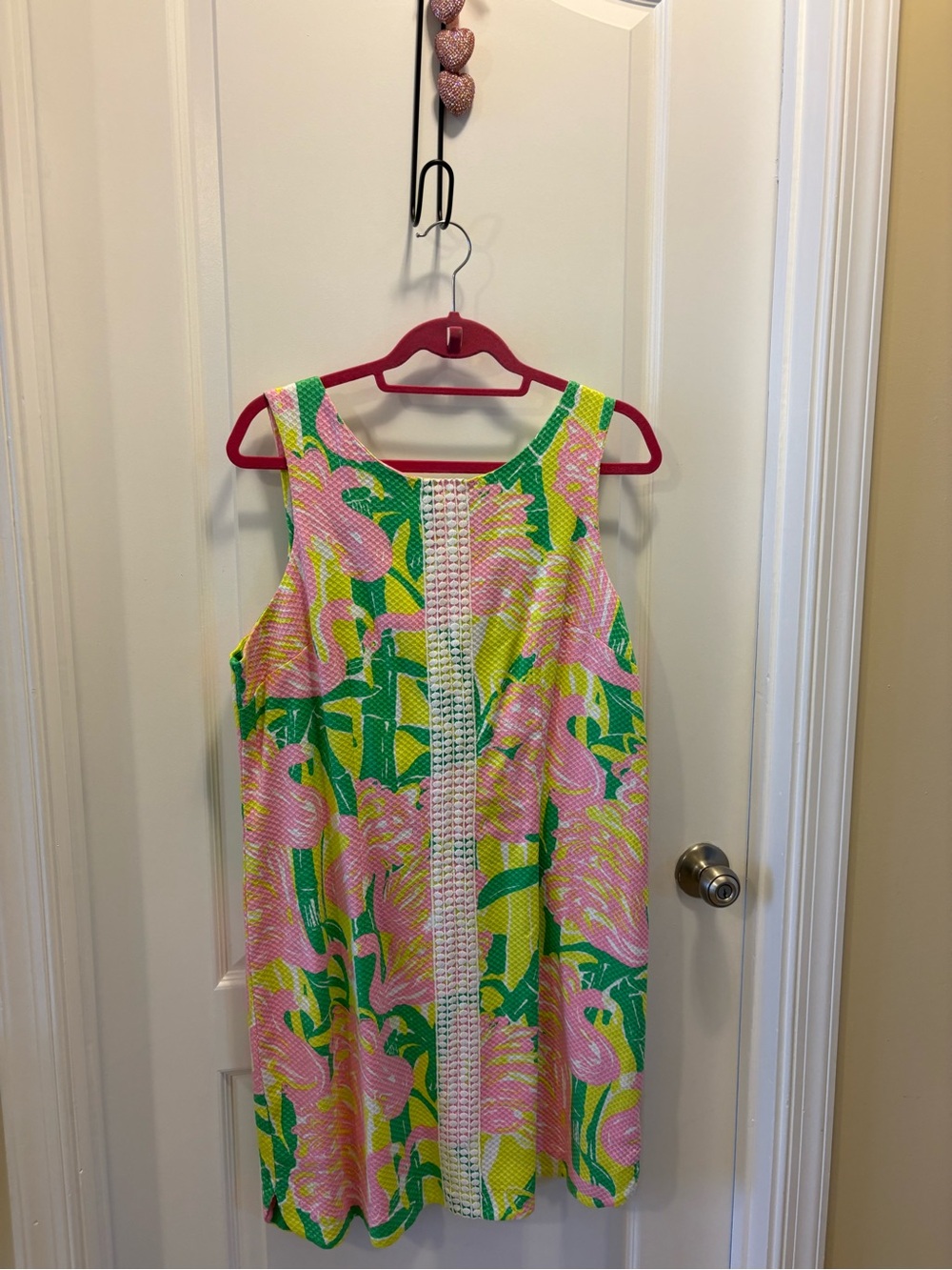 Lilly Pulitzer Pink, Yellow & Green Textured plus Dress new w/tags, never worn.